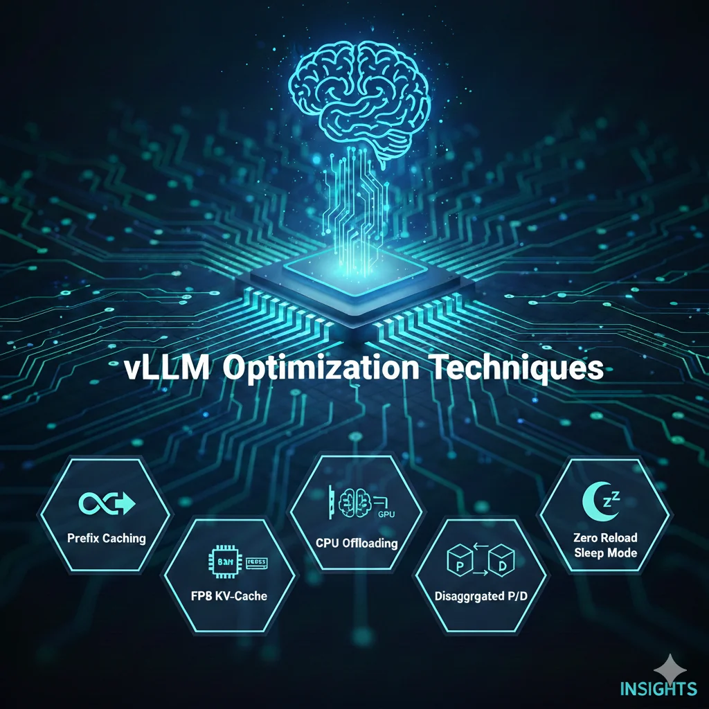 vLLM optimization techniques cover artwork with five performance methods highlighted