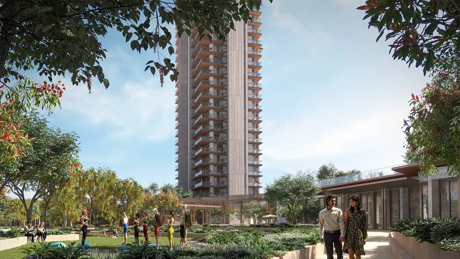 Two homes per floor