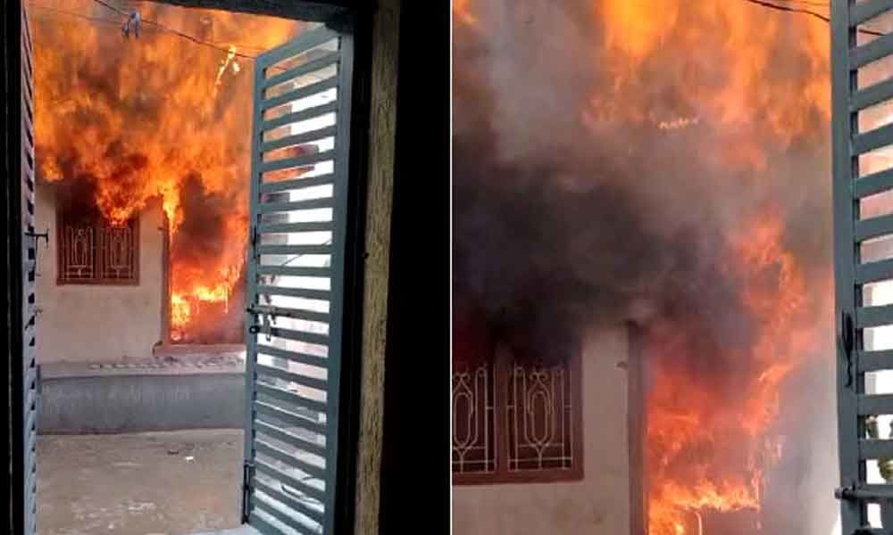 Hyderabad: Narrow escape for students as fire breaks out in school in Old City