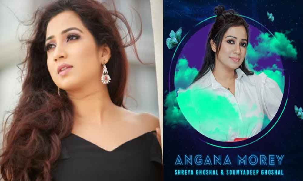Melody queen Shreya Ghoshal releases a soulful, post-pandemic single, Angana Morey