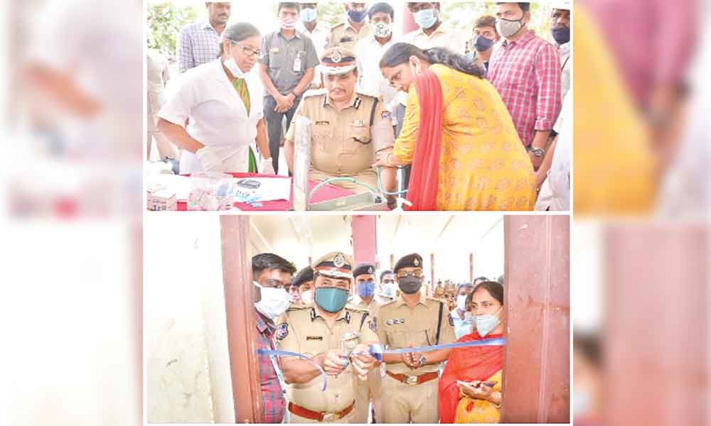 Medicare Hospitals, Smile Dental and Maxivision Hospital conducted a mega health camp for the family members of LB Nagar division police staff in Rachakonda Commissionerate at KK Function Hall on Thursday. Rachakonda Commissioner of Police Mahesh Bhagwat attended the camp.