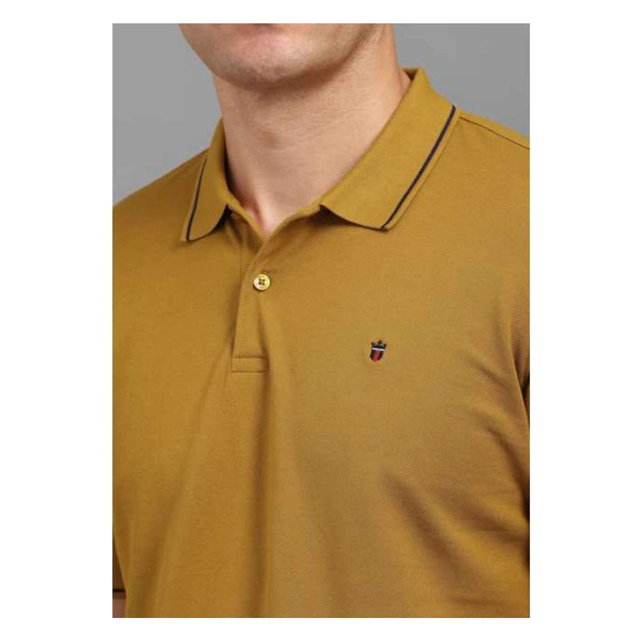 LYKPCSLBR63043 Yellow Polo T-Shirt