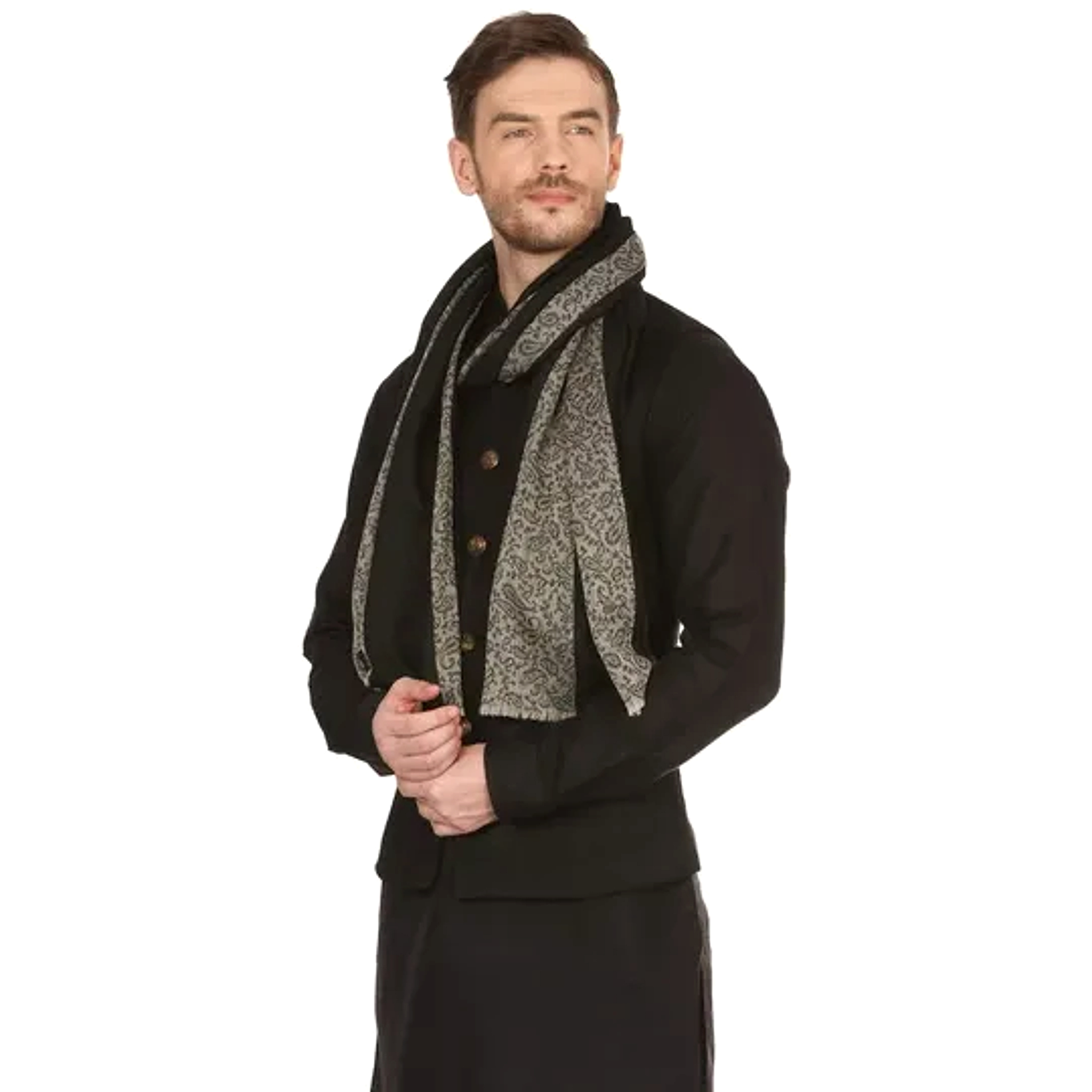 Men's Paisley Printed Stole