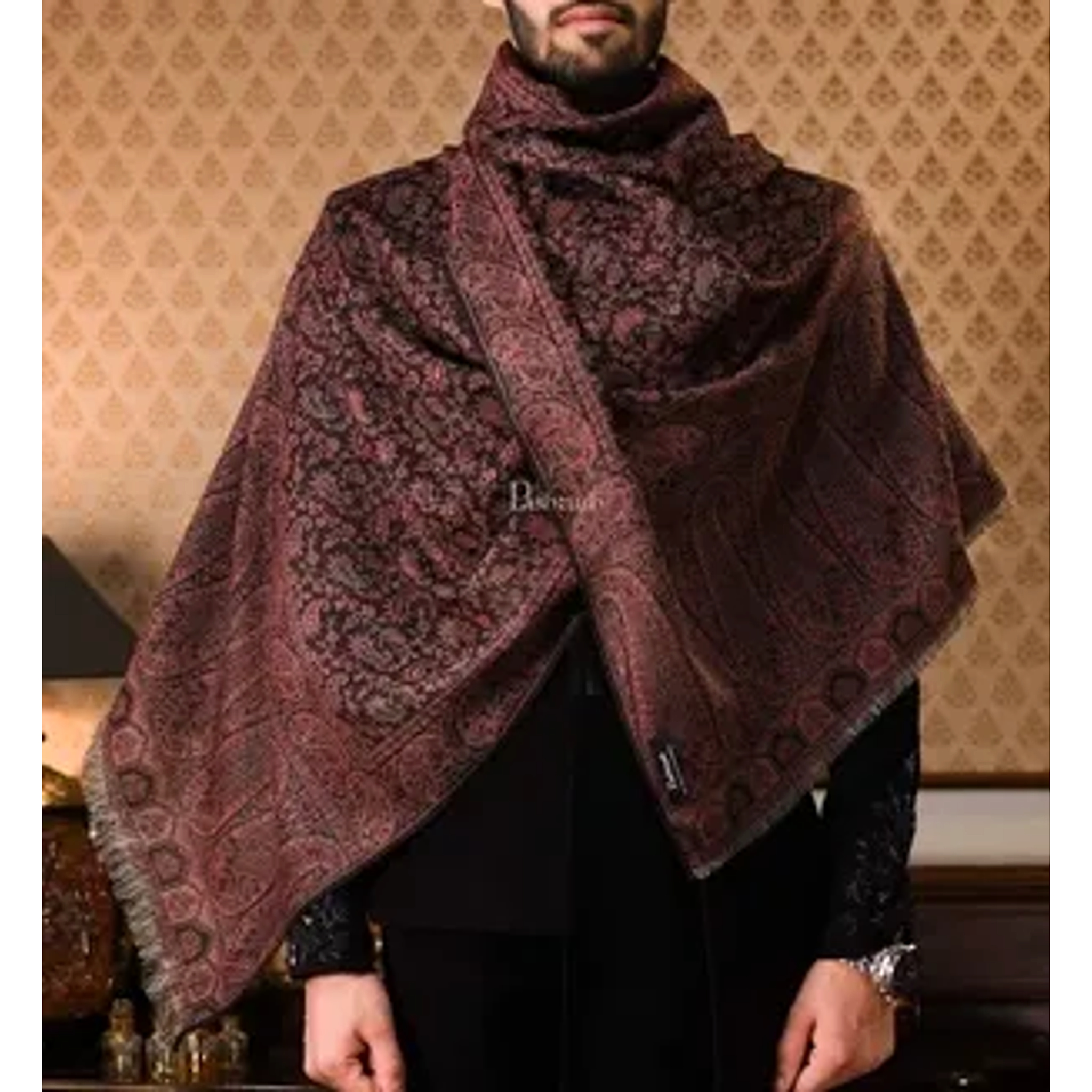 Pashmina Paisley Shawl