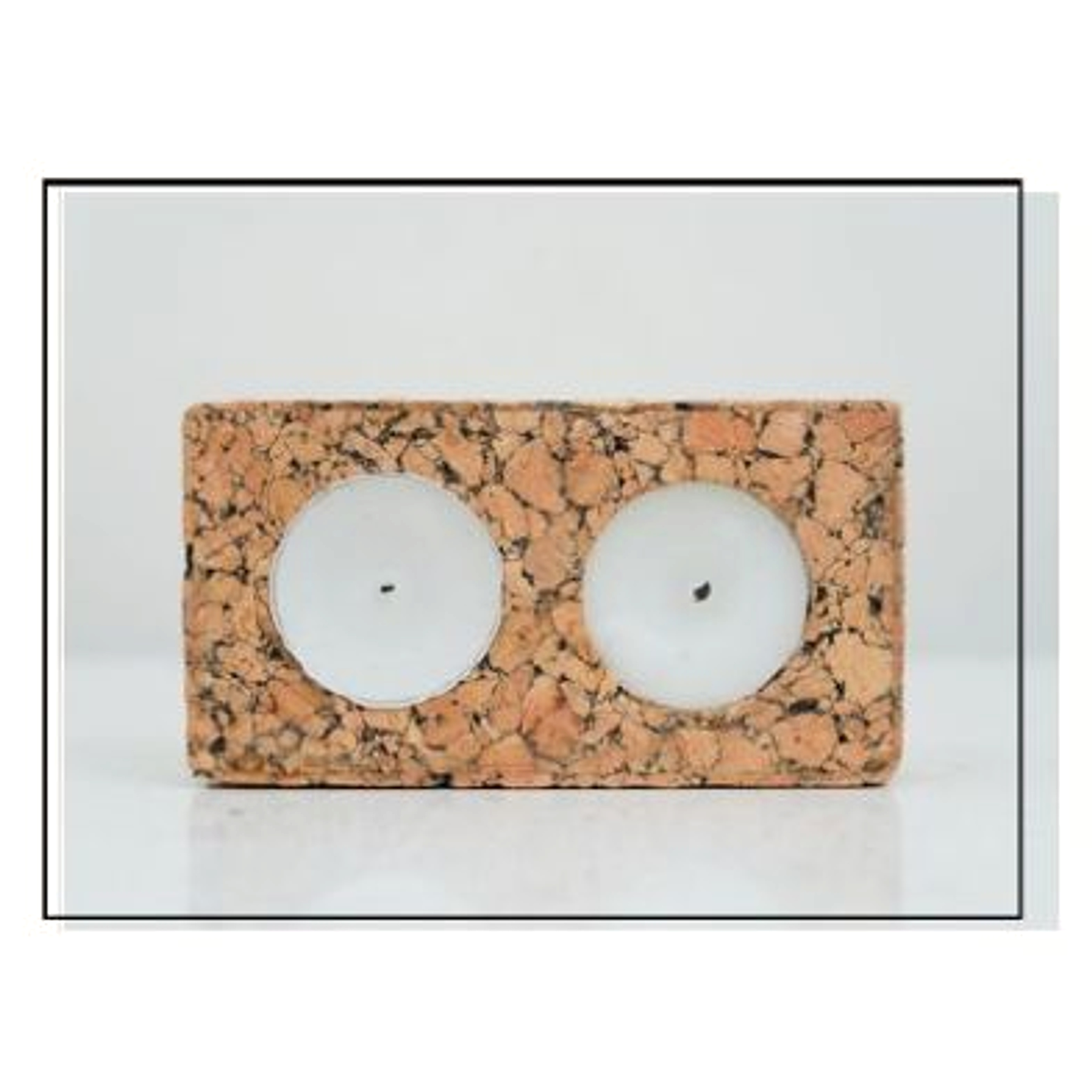 Cork 2 in 1 Tea Light Holder