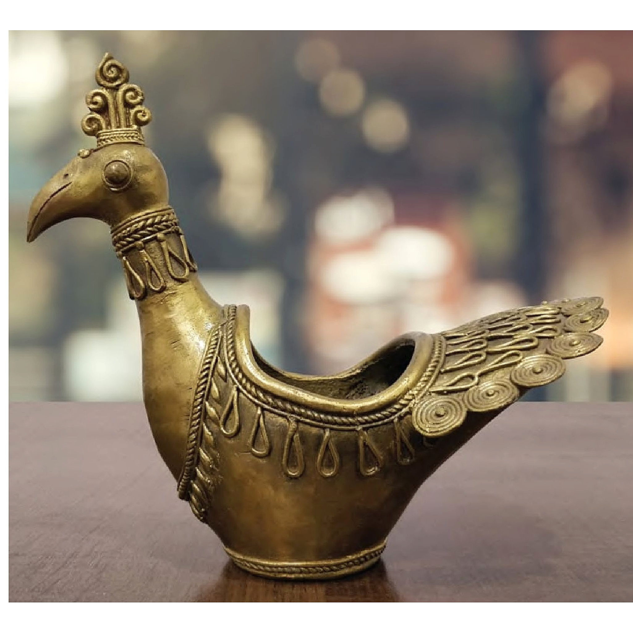 Peacock Pen Stand
