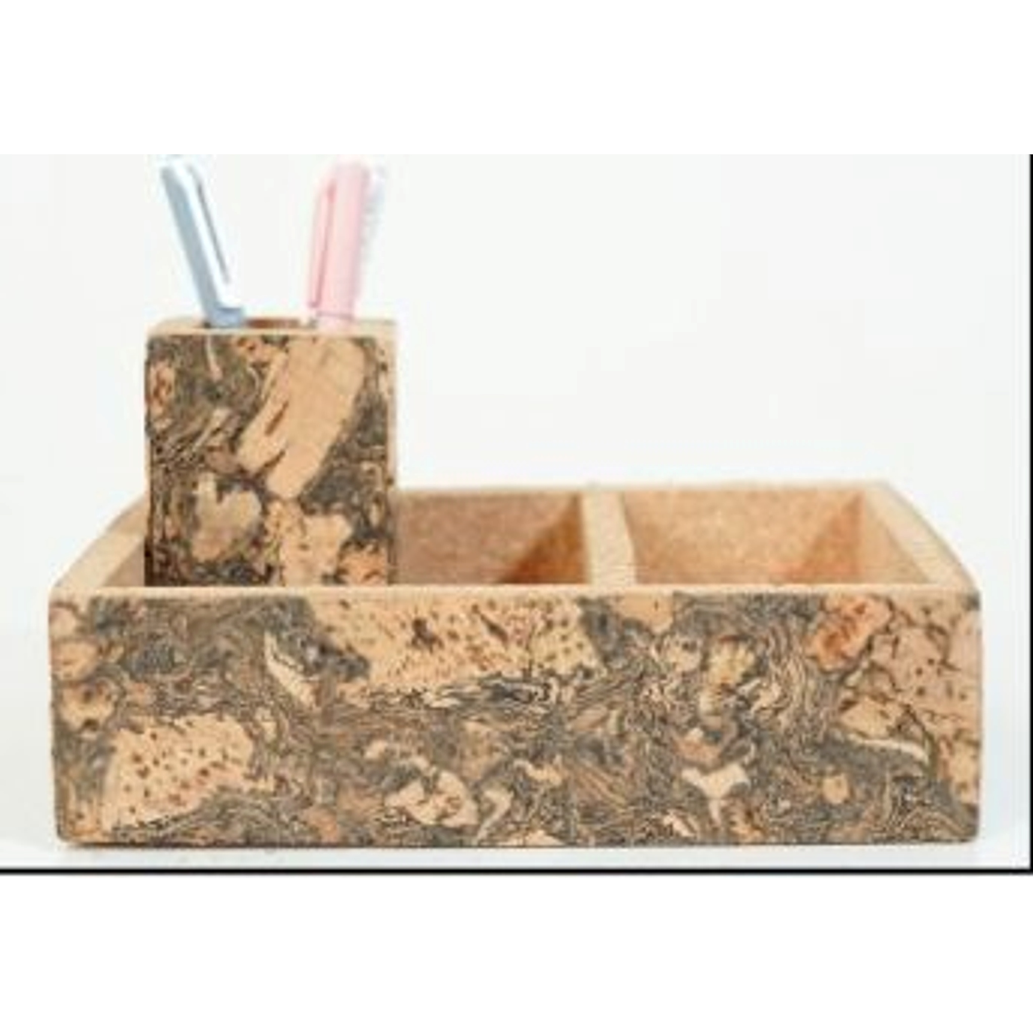Cork Multicompartment Organizer