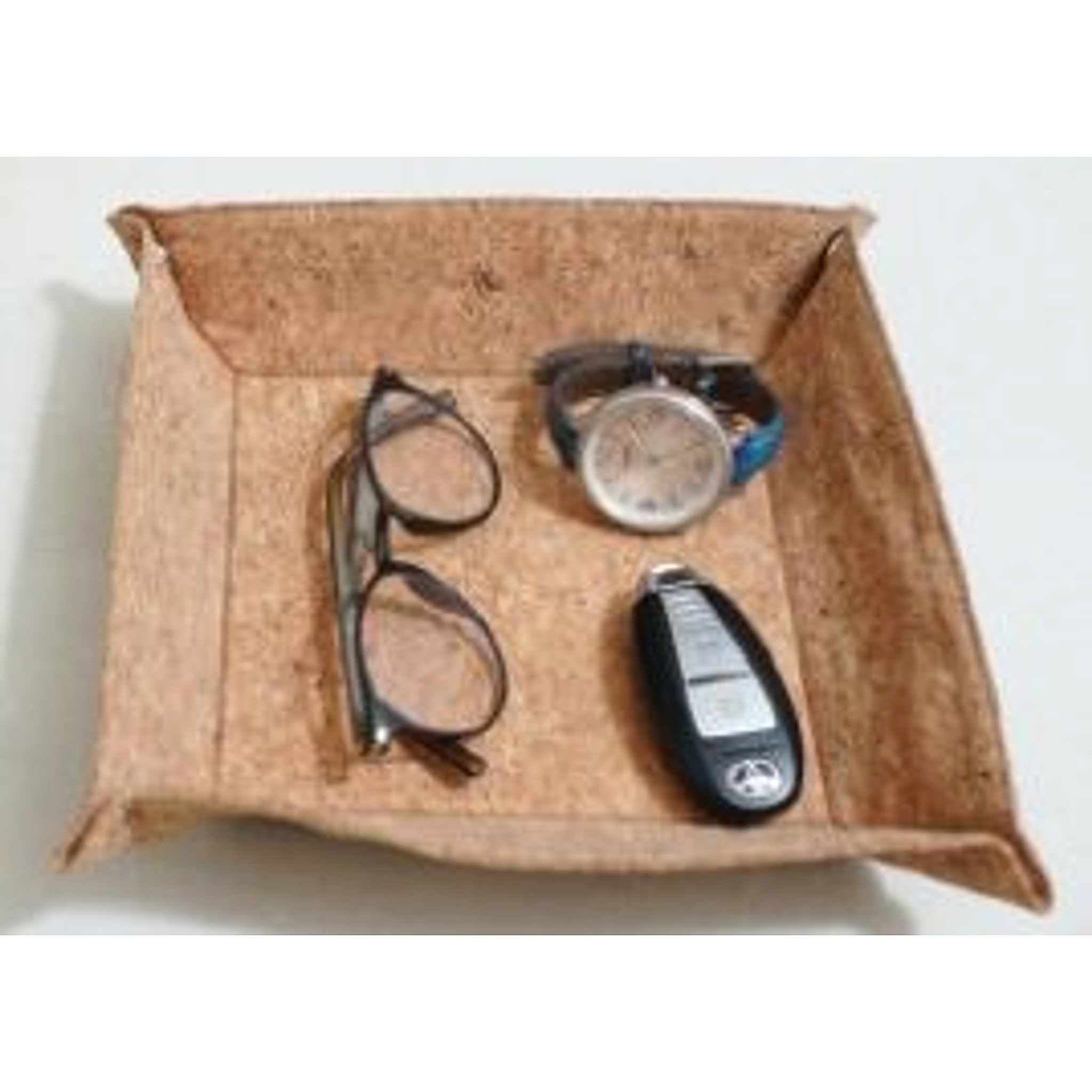 Cork Organizer Trinkit Tray