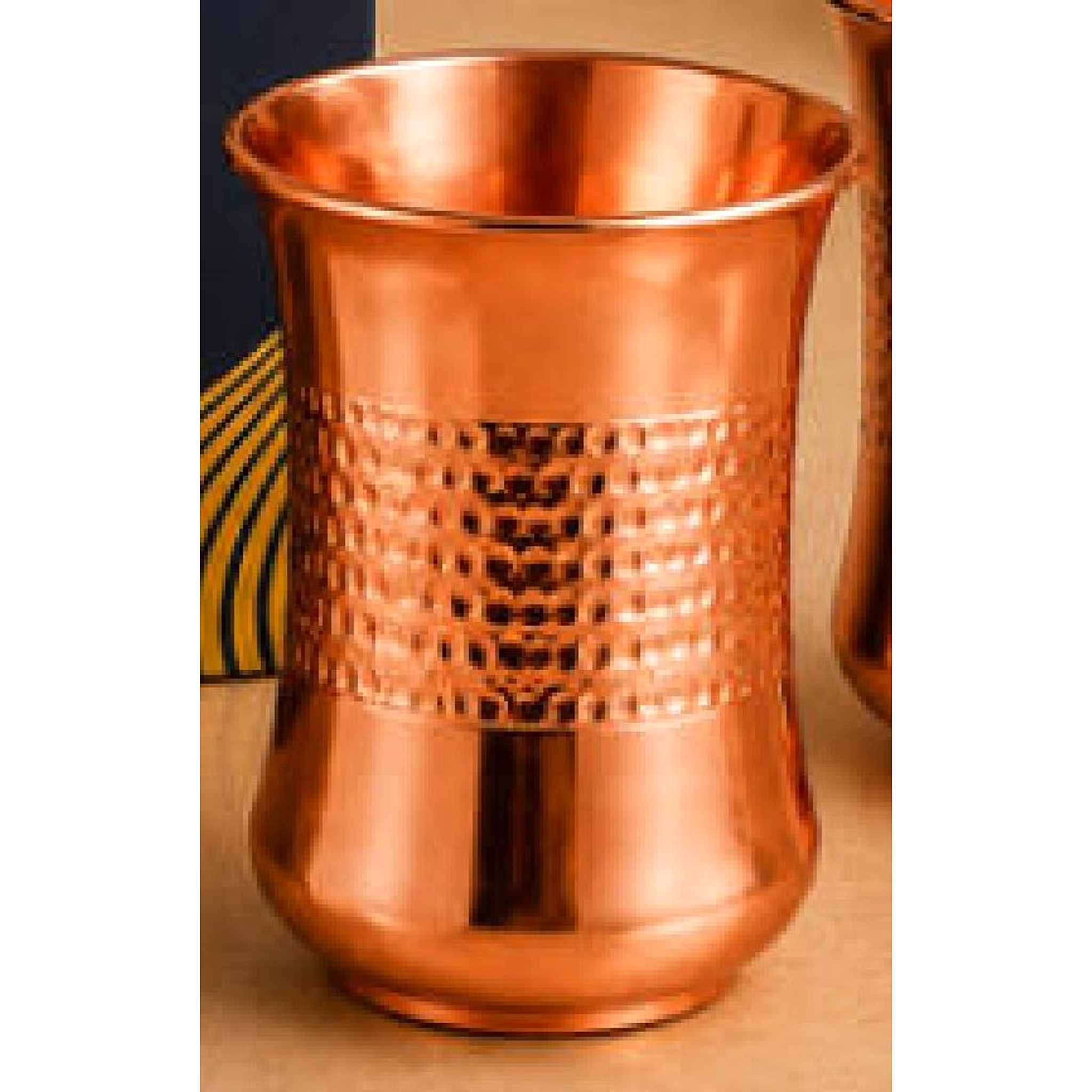 Damru Dual tone Cu Tumbler Set BZ55