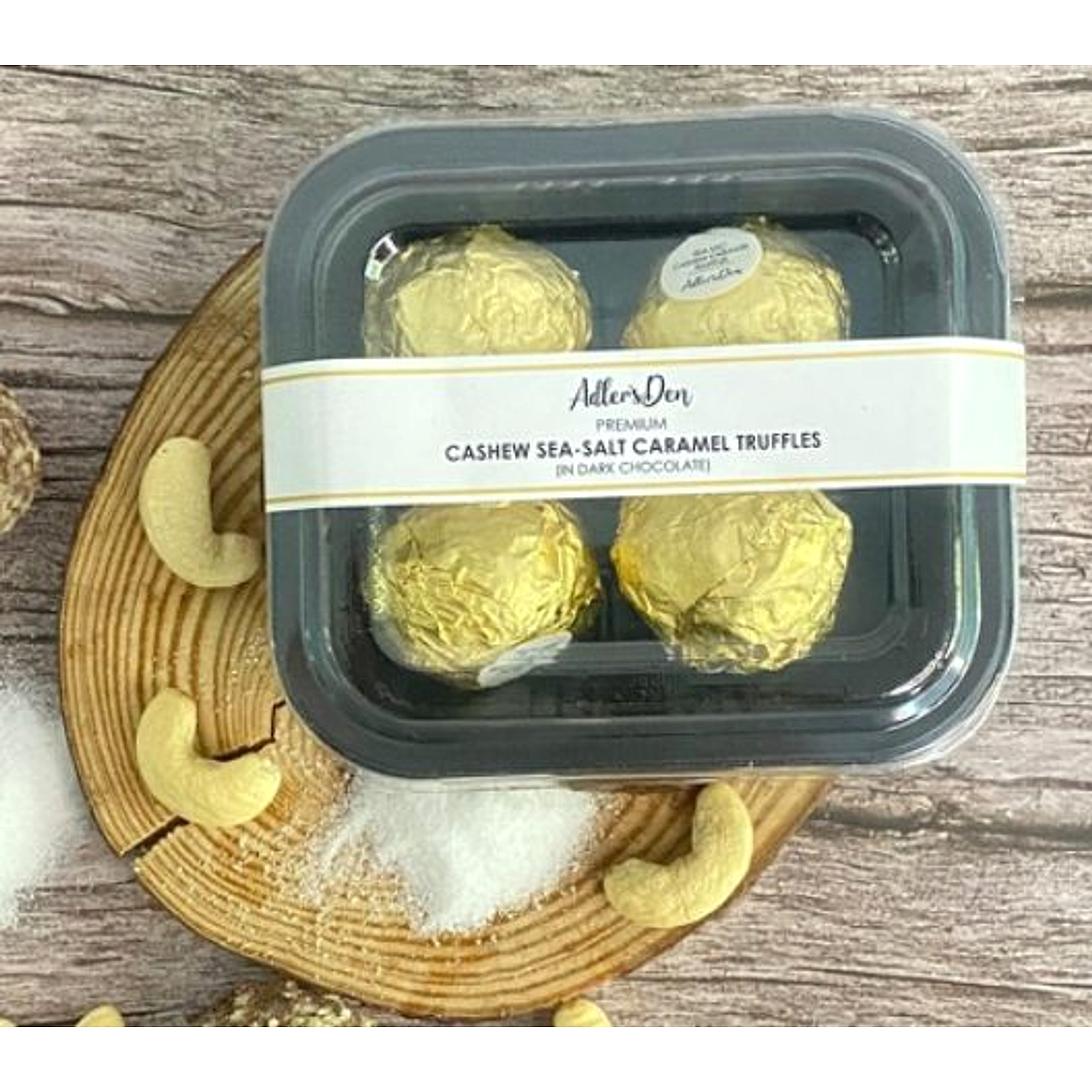 Sea Salt Cashew Truffles