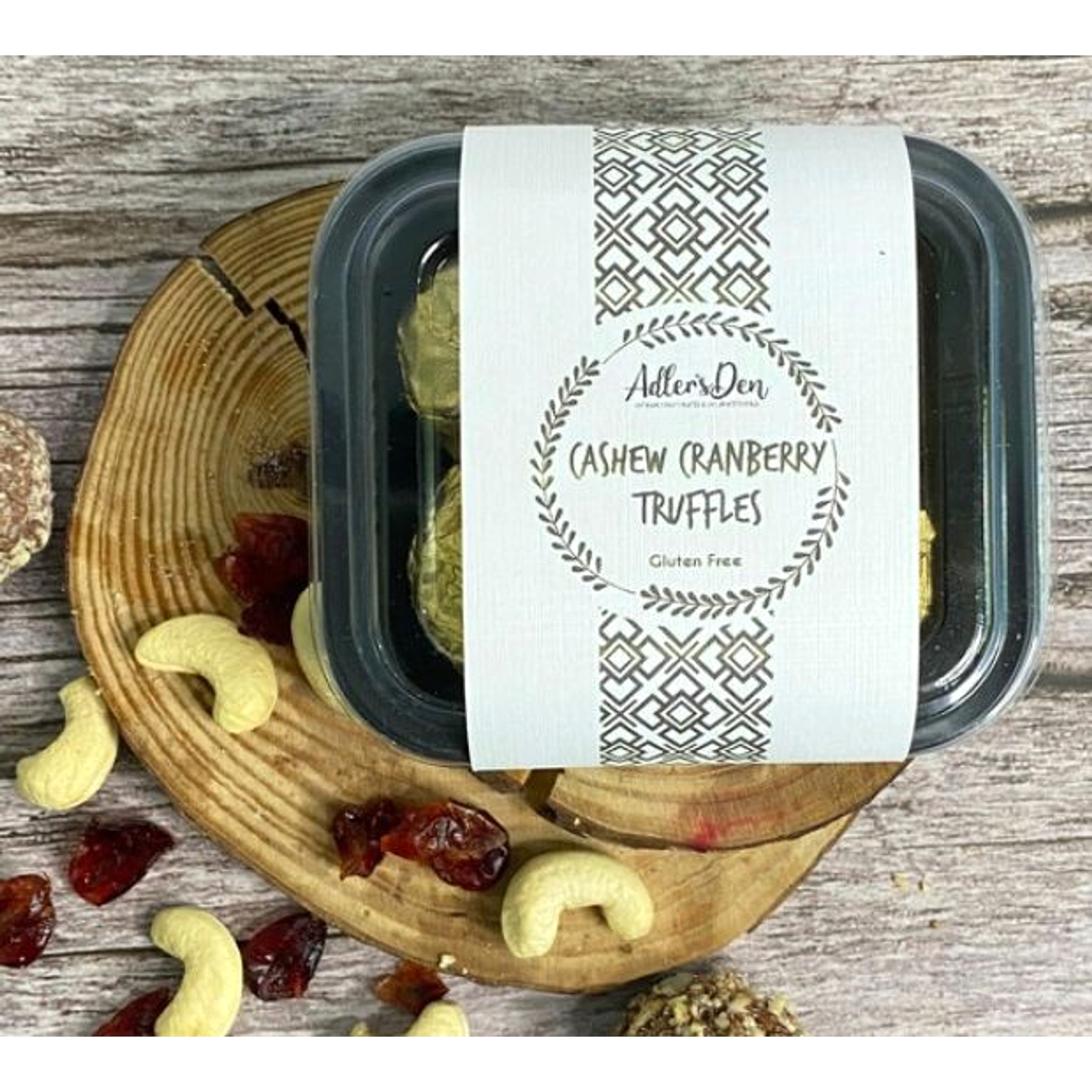 Cashew Cranberry Truffles