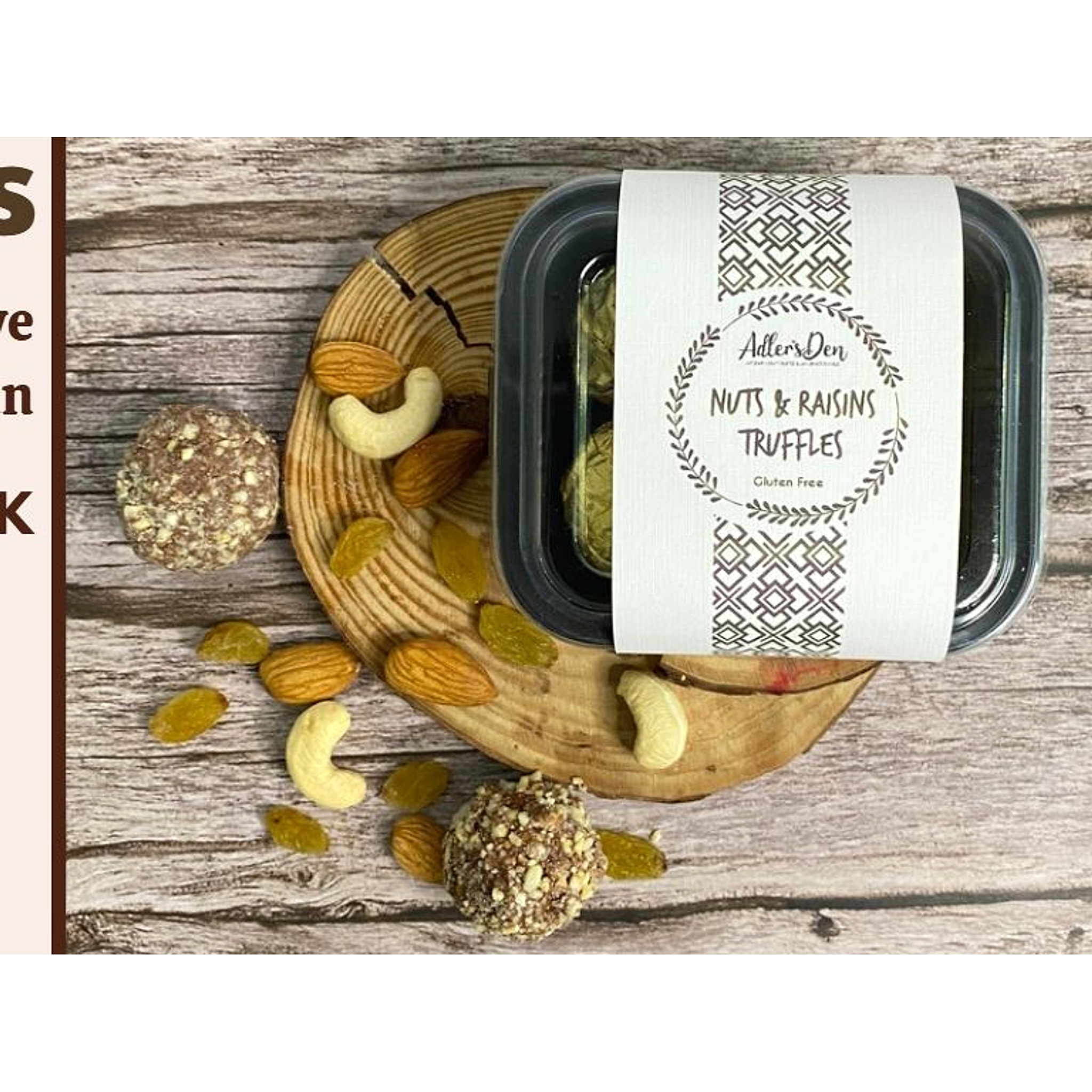 Nuts & Raisins Truffles