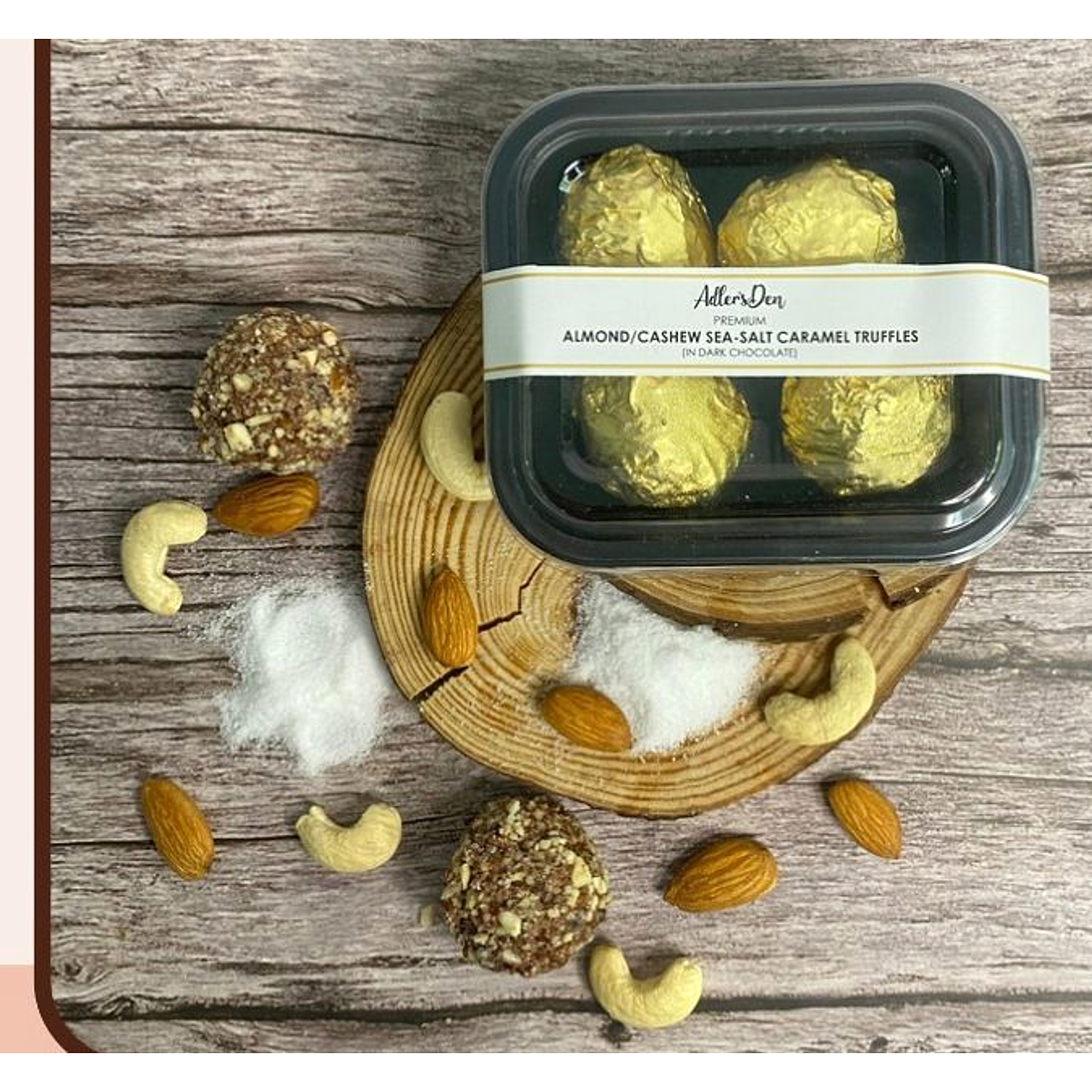 Sea Salt Almond Truffles