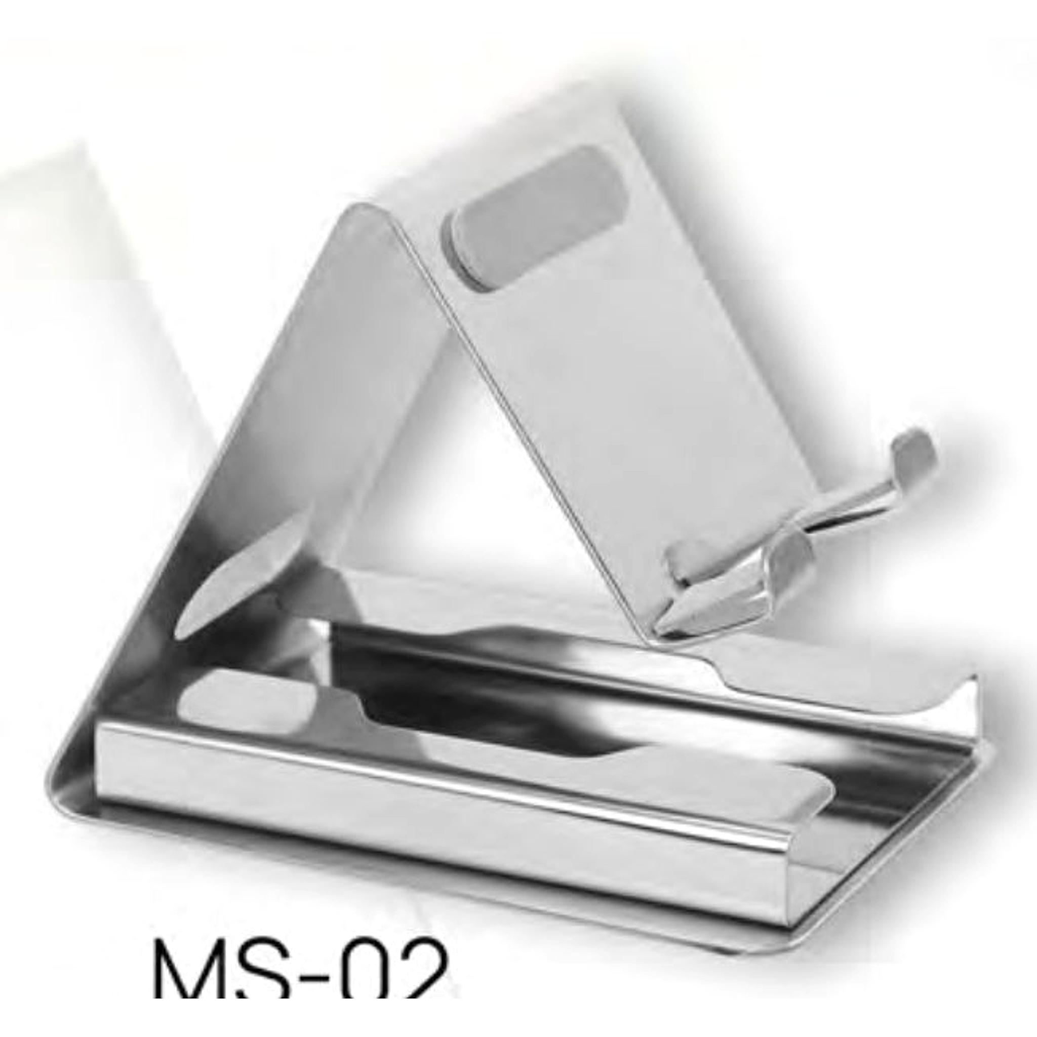 Table Top Mobile Stand MS-02 Silver
