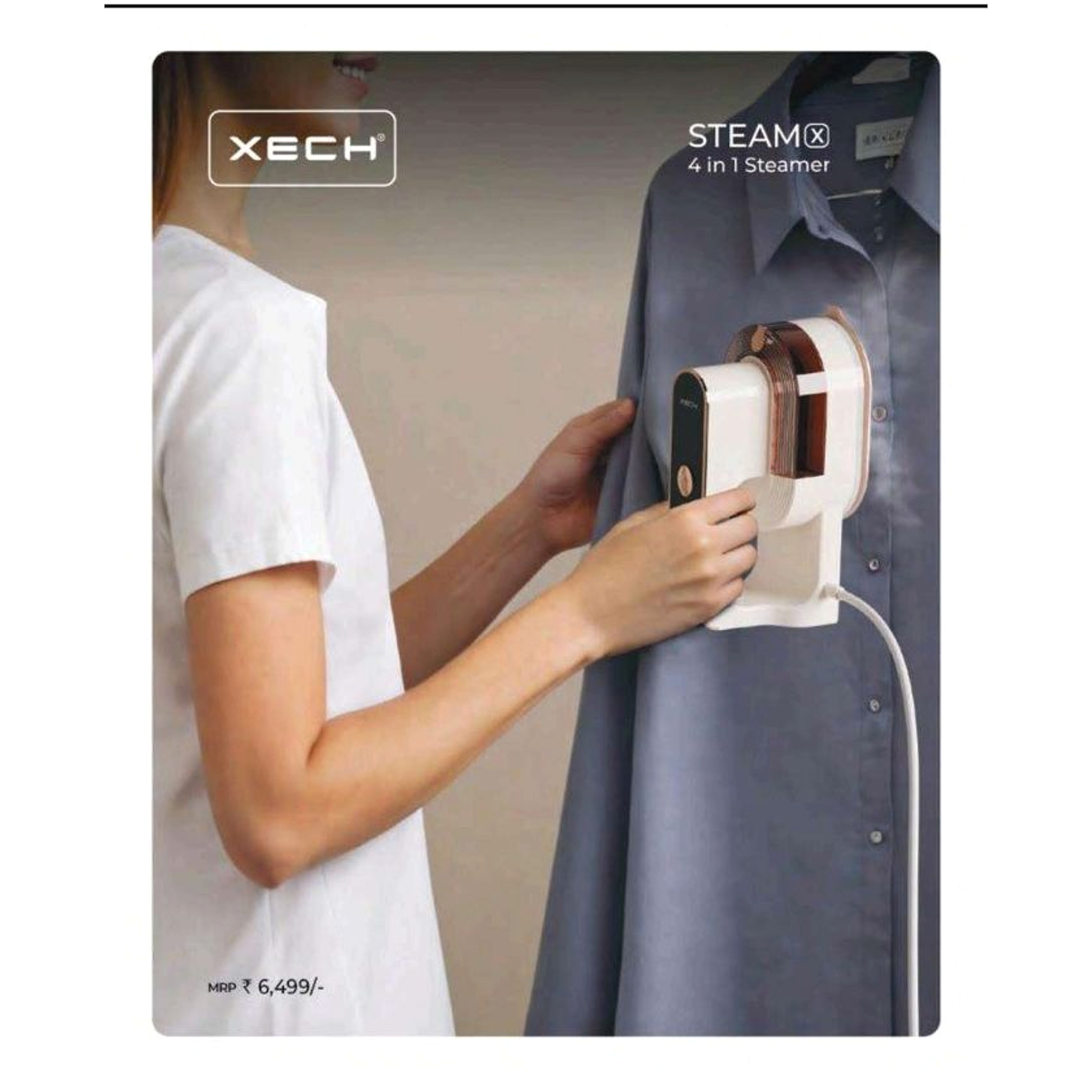 Steam X - Cream Garment Steamer