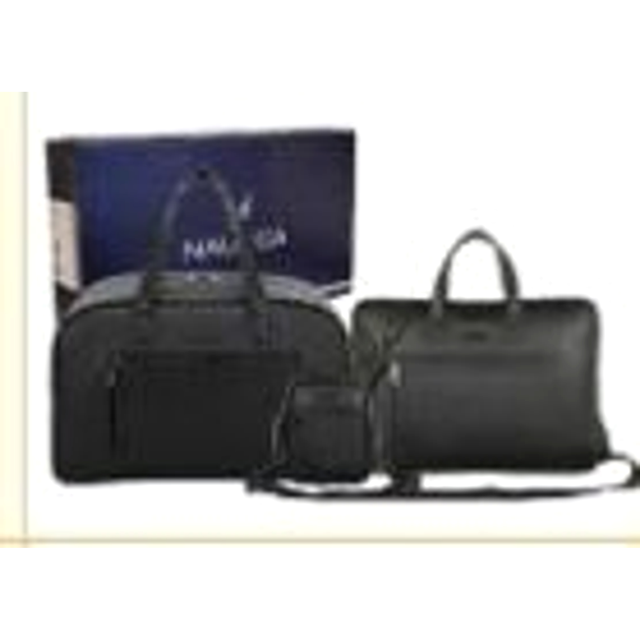 Duffle + laptop bag + Sling