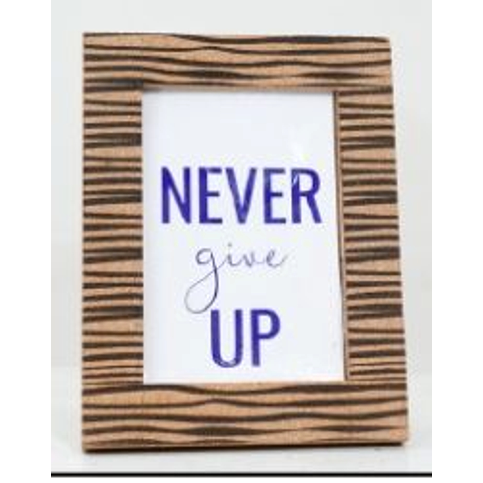 Cork Wavy Photo Frame