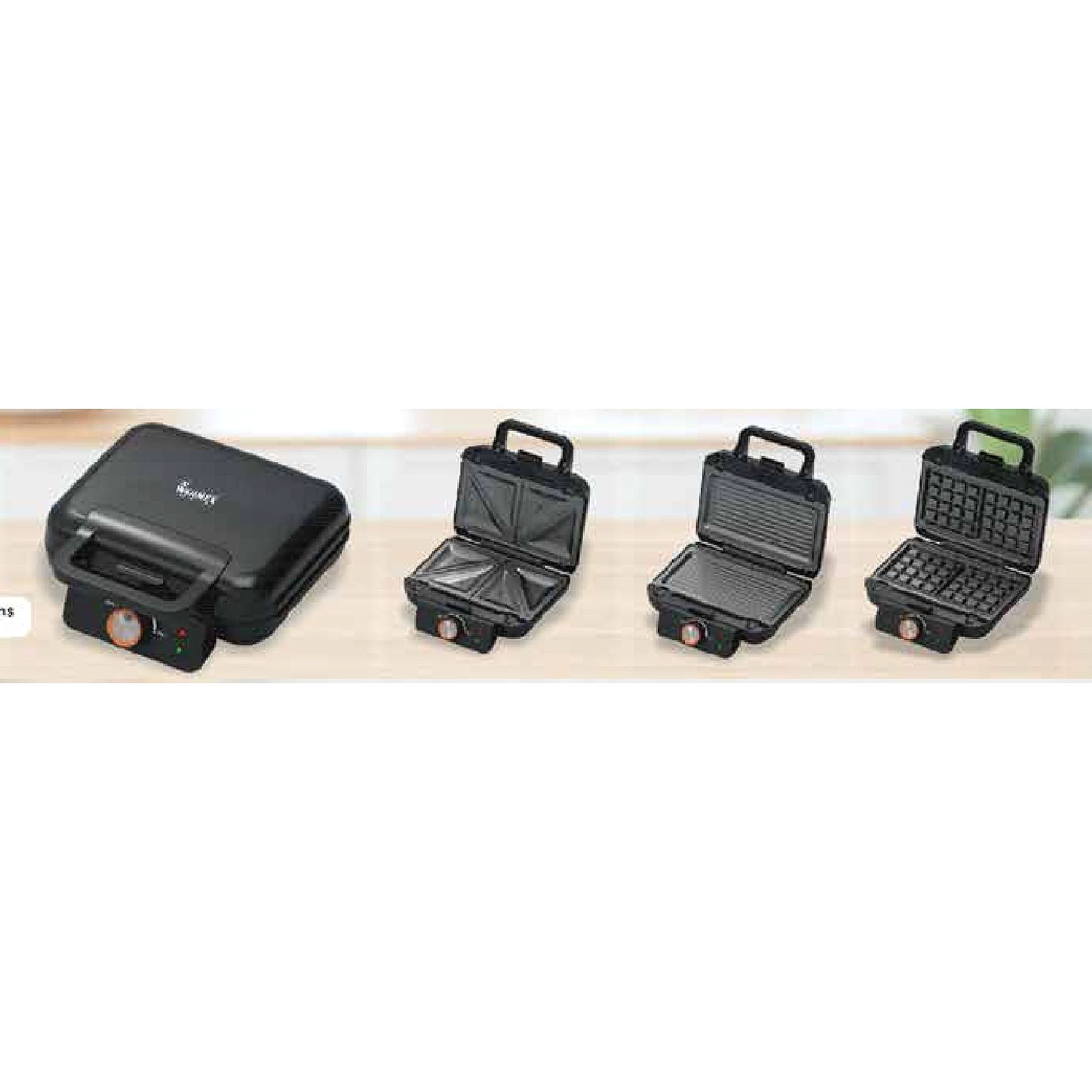 Multi Bites Toaster Grill / Sandwich / Waffle