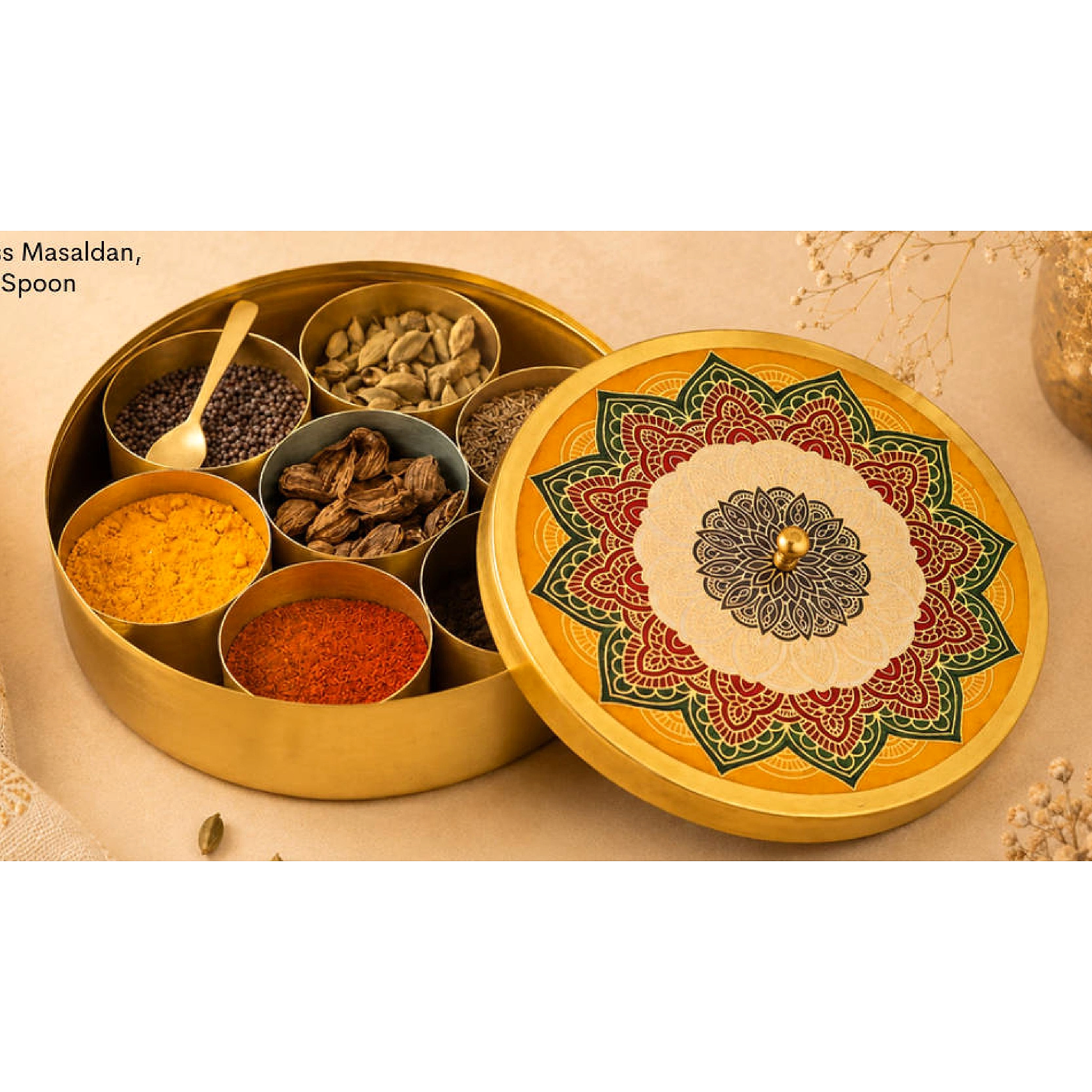 Printed Rangoli Masaldan Set BZ31