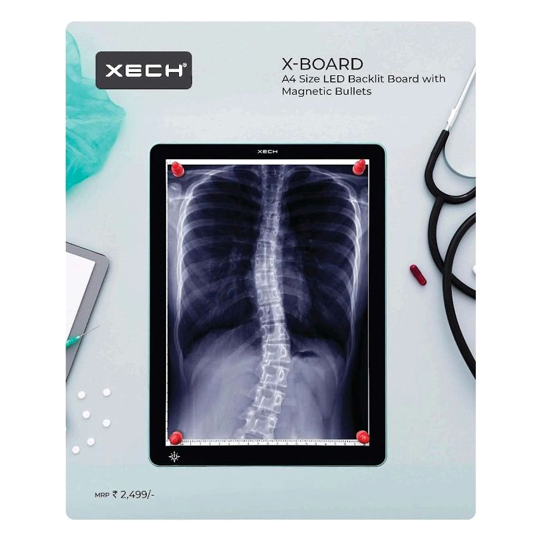 X Board - A4 Size LED Backlit Board