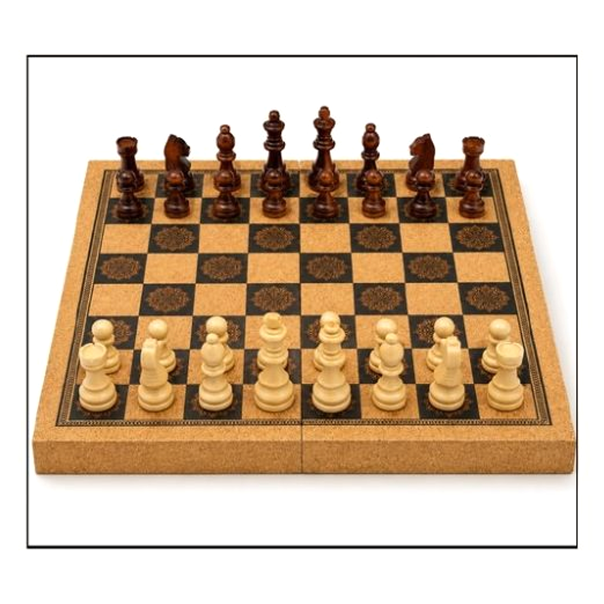 Cork Chess Board (Foldable)