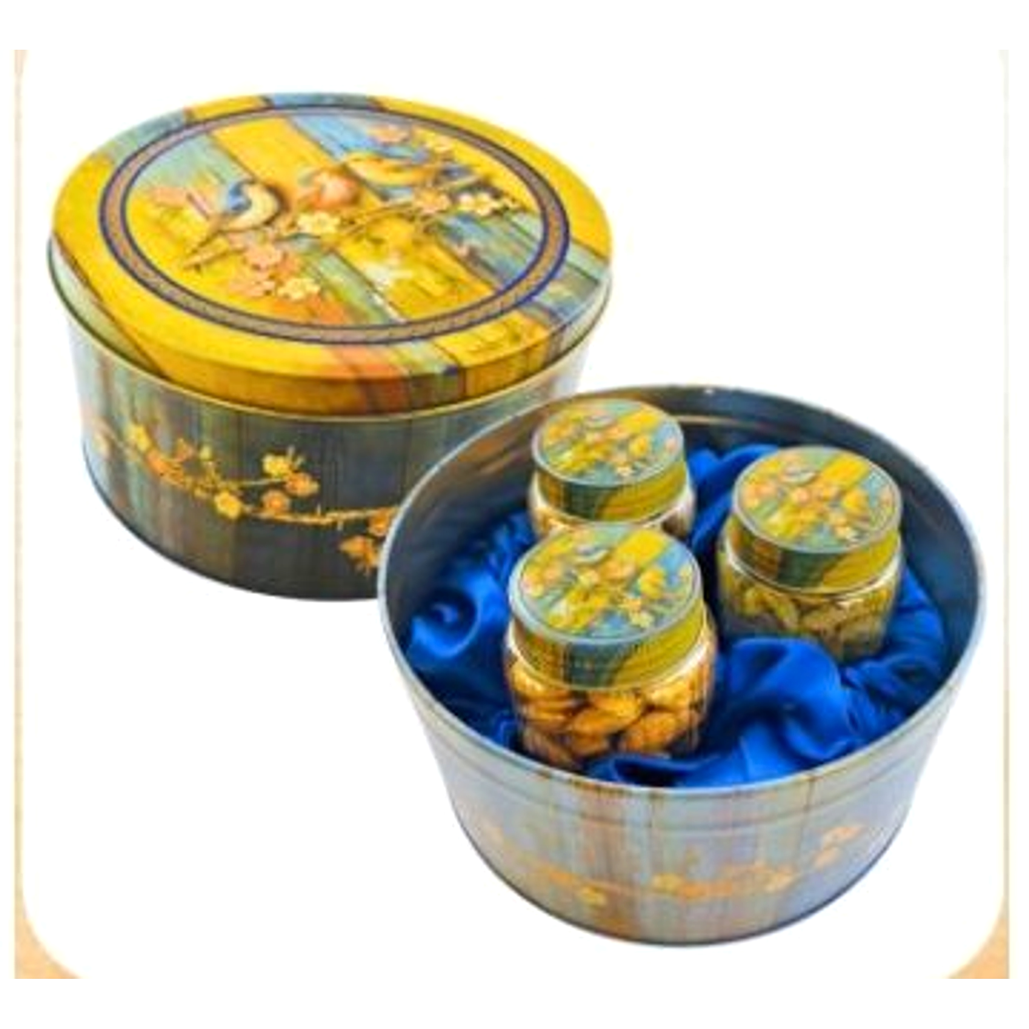 Dryfruits & Spices Tin Gift Box Code A171